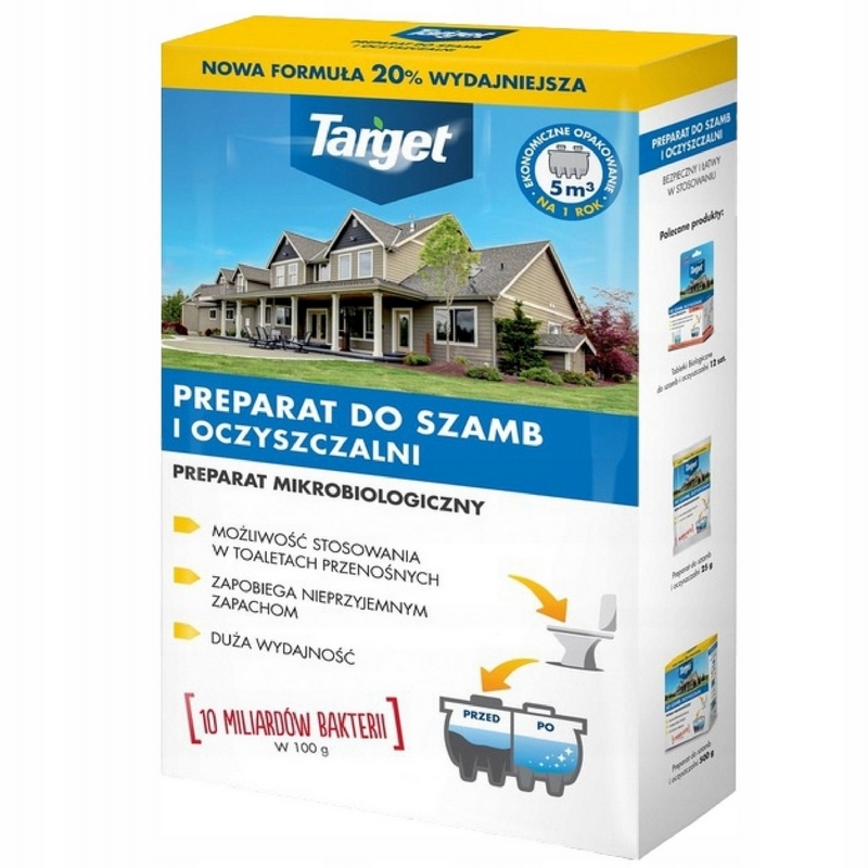 Prášok na prípravu septiku Target 2,5 kg